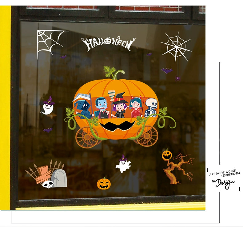 Window Decoration Halloween Stickers