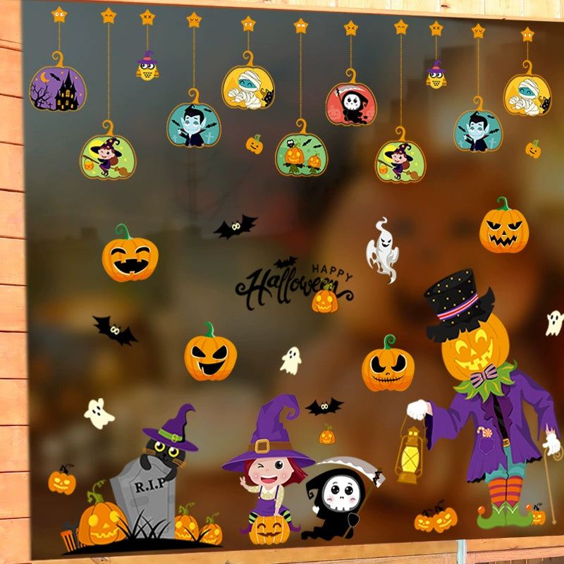 Window Decoration Halloween Stickers