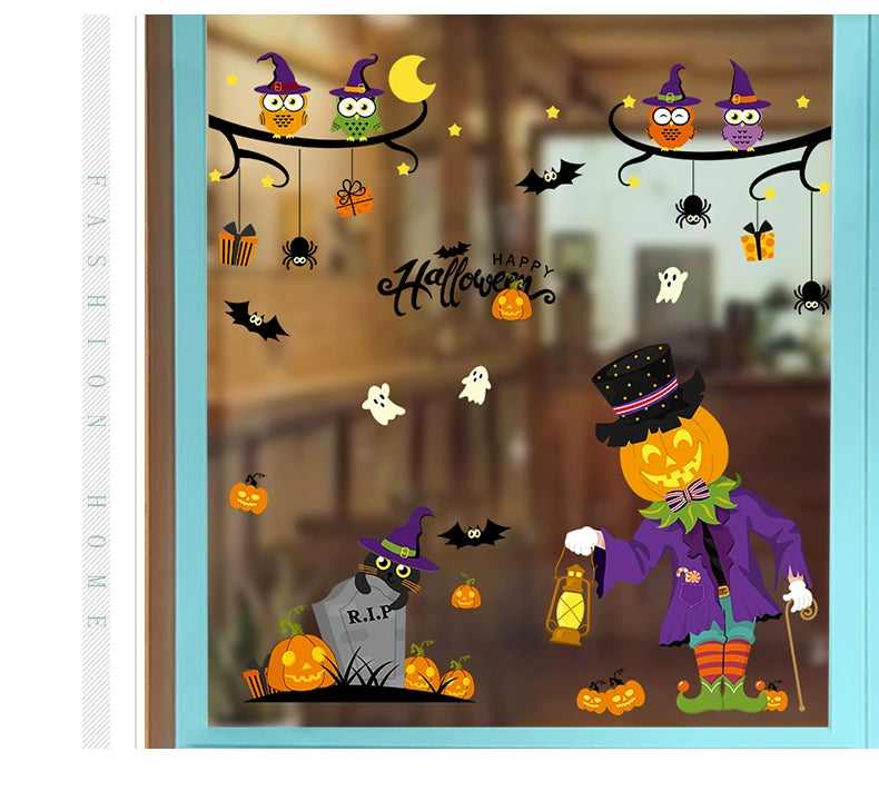 Window Decoration Halloween Stickers