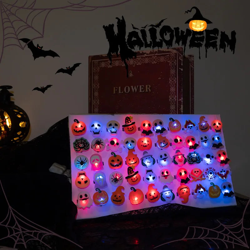 Surprise Me LED Luminous Halloween Rings