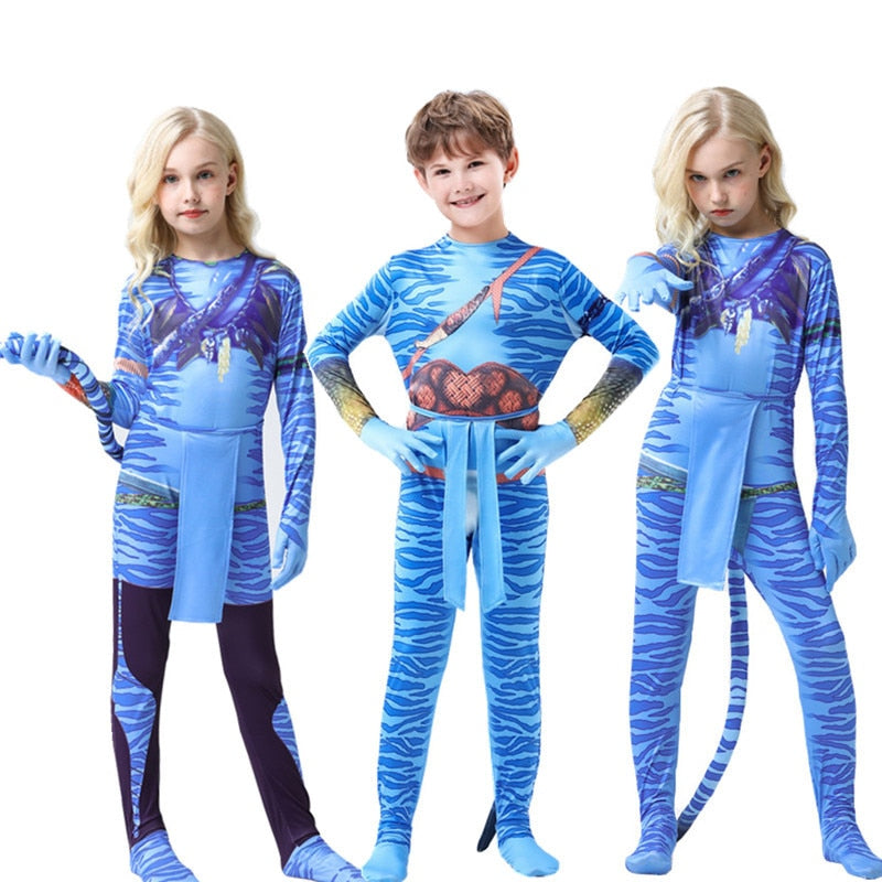 Avatar Couple and Family Cosplay Costume Set