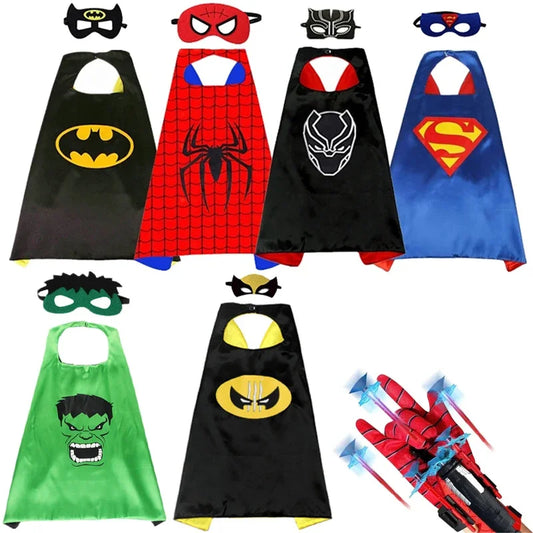 Superhero Capes for Kids – Captain America, Hulk, Spiderman