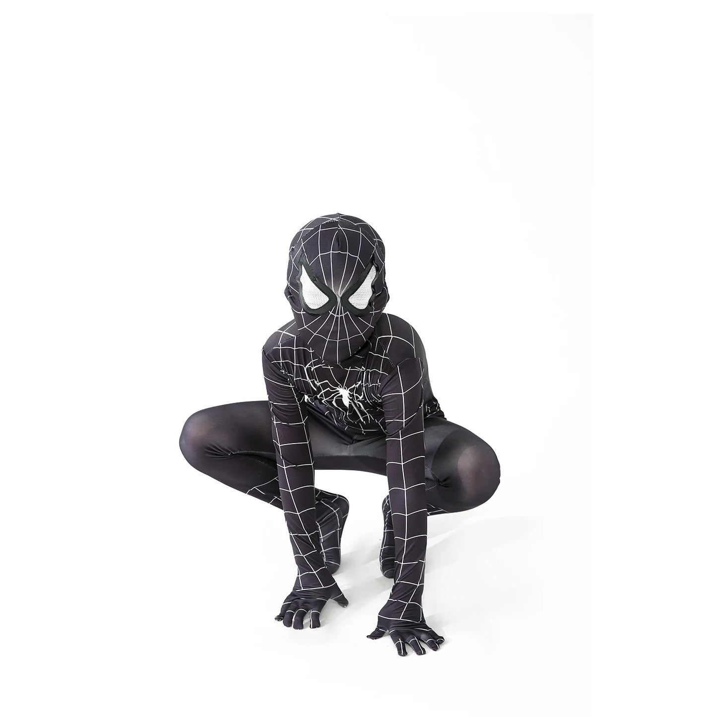 Kids Superhero Costume Set: Spiderman, Black Panther, Venom  - Style 2