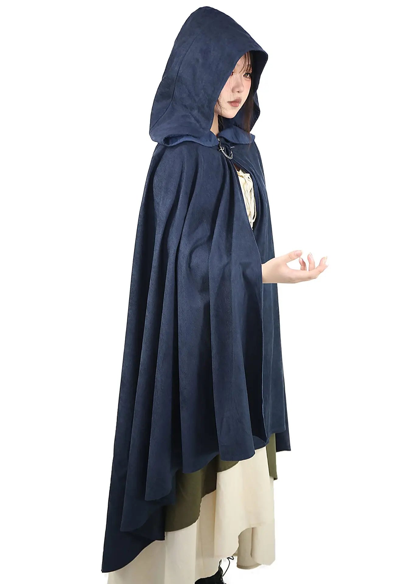Hood Cloak Cosplay Medieval Cape