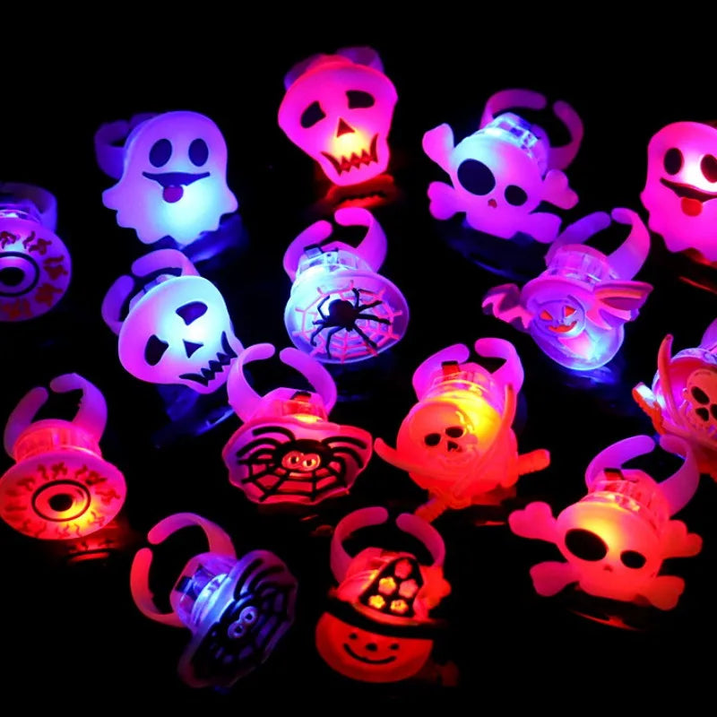 Surprise Me LED Luminous Halloween Rings