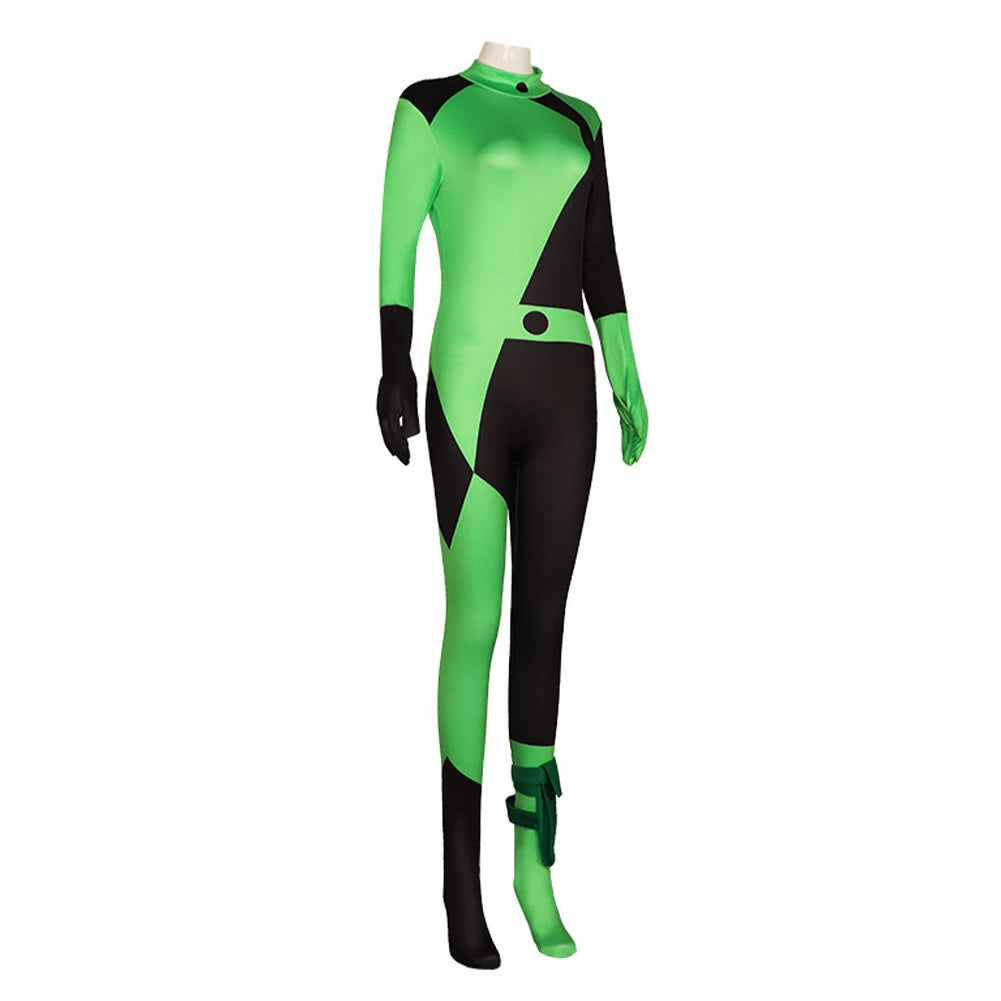 Shego Cosplay Costume Jumpsuit