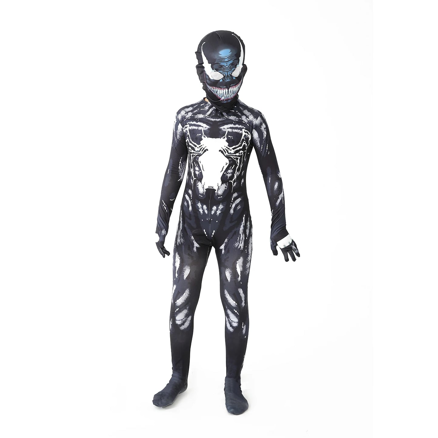 Kids Superhero Costume Set: Spiderman, Black Panther, Venom  - Style 2