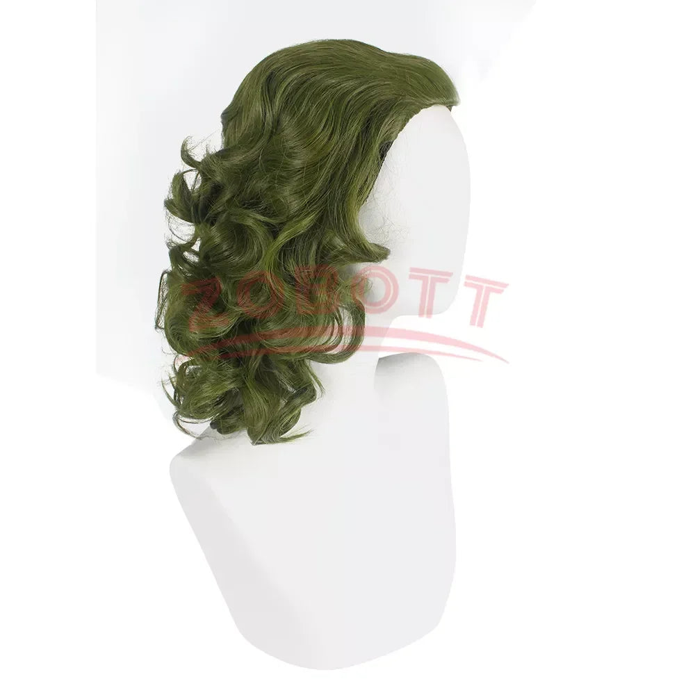 Joker Male Cosplay Costume Set with Mask & Wig