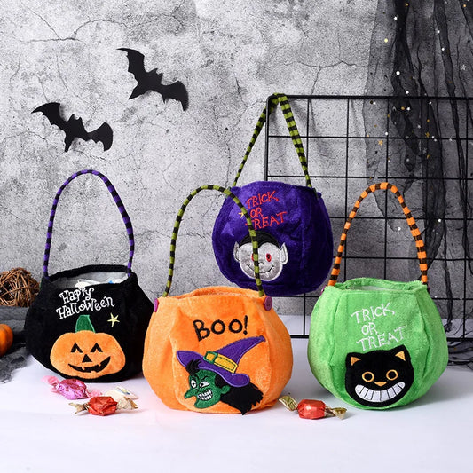 Halloween Portable Pumpkin Bag Trick Or Treat