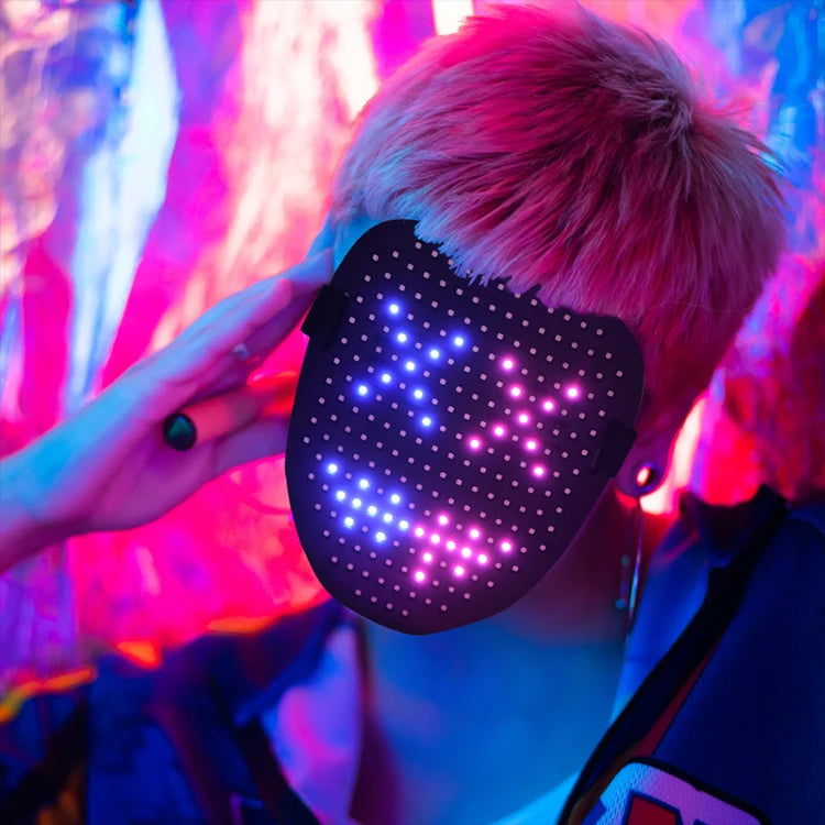 Multicolor Full Face Mask LED