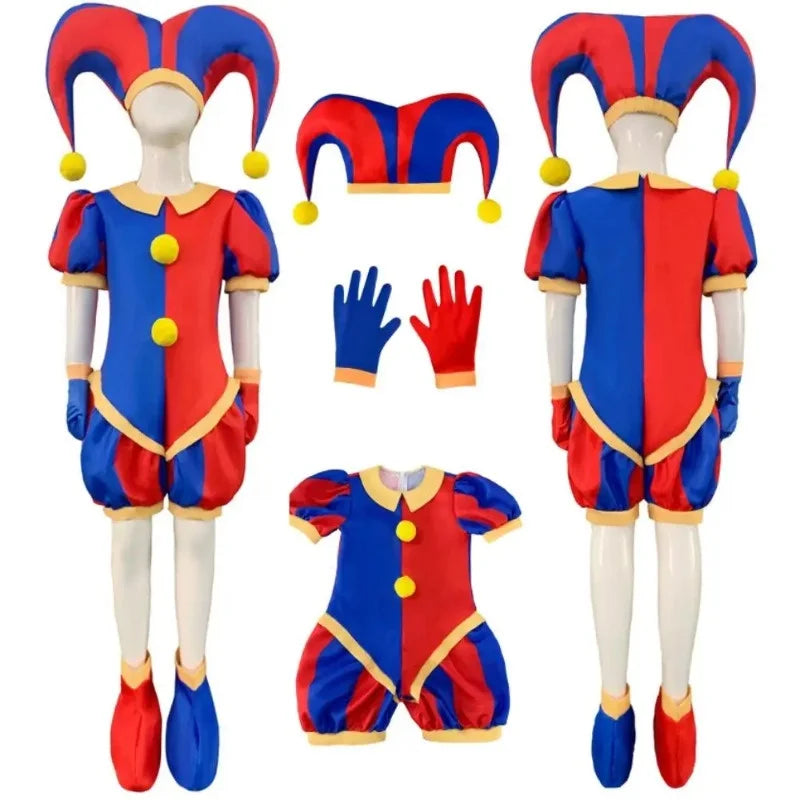 The Amazing Digital Circus Pomni Cosplay Costume