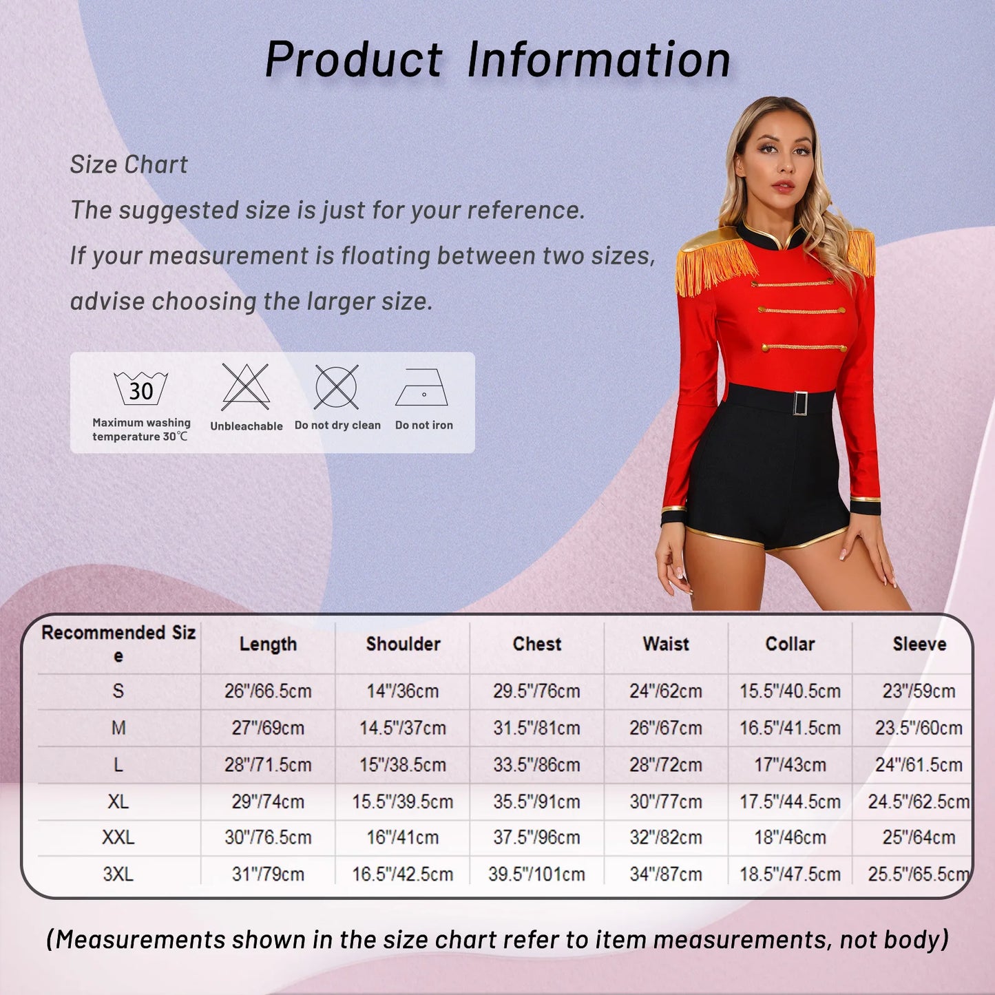 Women's Circus Ringmaster Jumpsuit