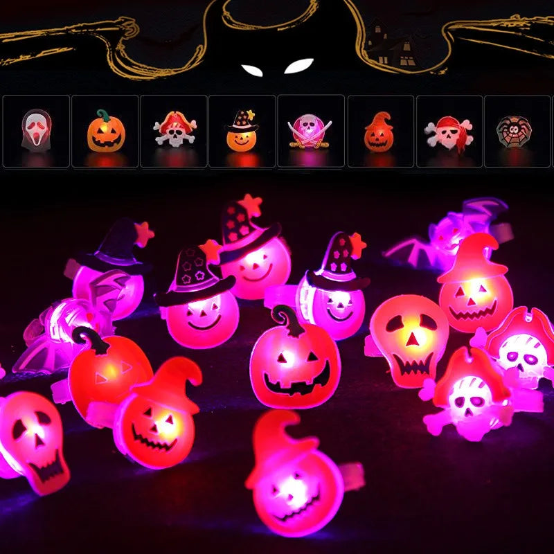 Surprise Me LED Luminous Halloween Rings