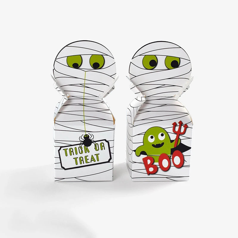 Halloween Monster Paper Candy Boxes Pack