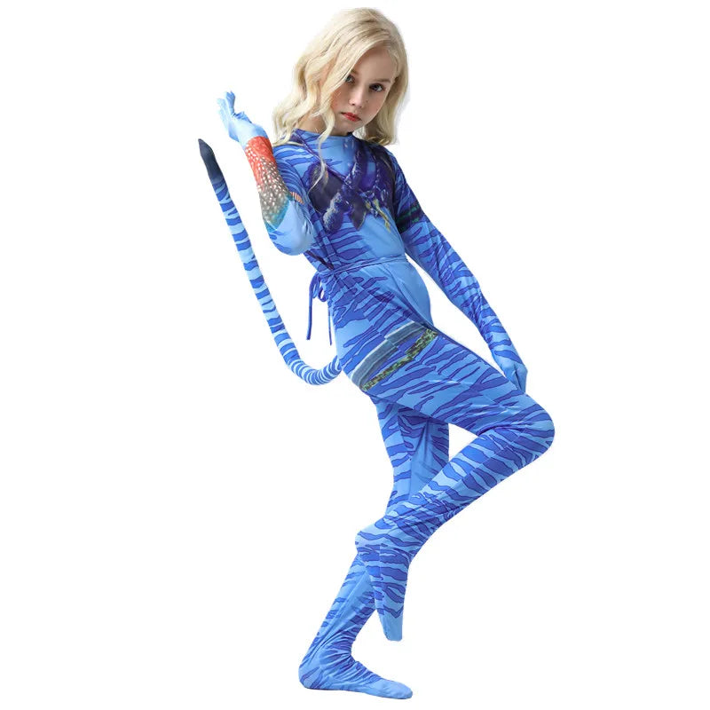 Avatar 2 Cosplay Costume for Kids & Adults