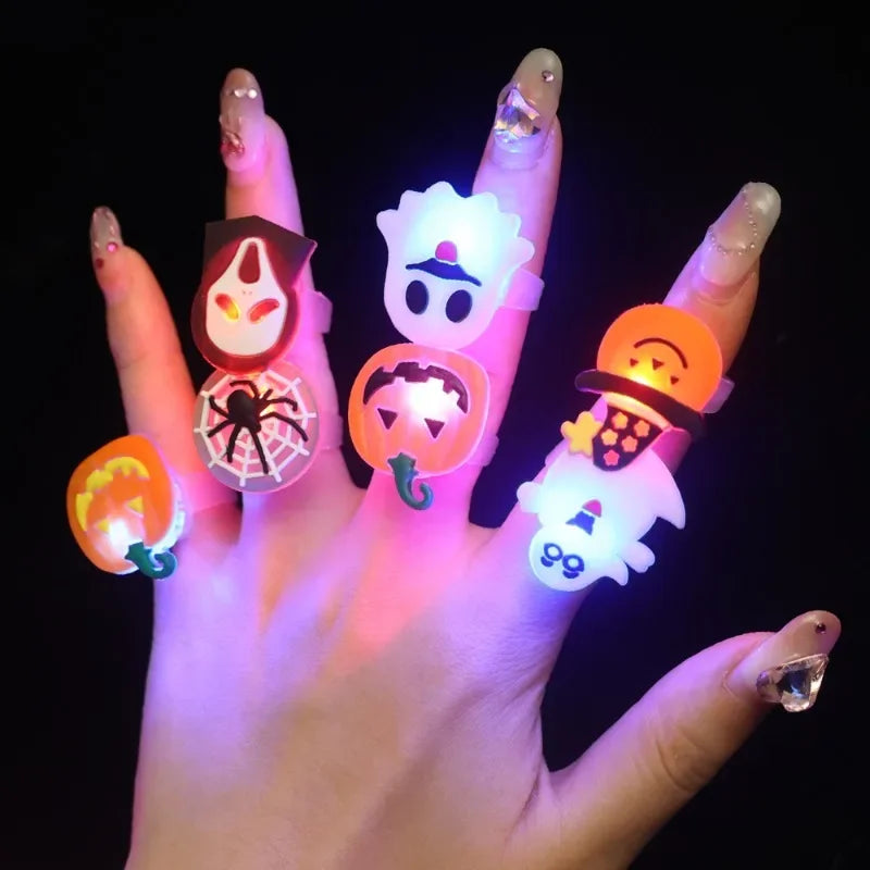 Surprise Me LED Luminous Halloween Rings