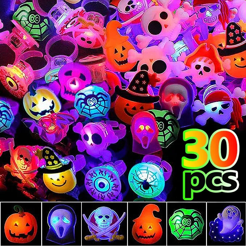 Surprise Me LED Luminous Halloween Rings