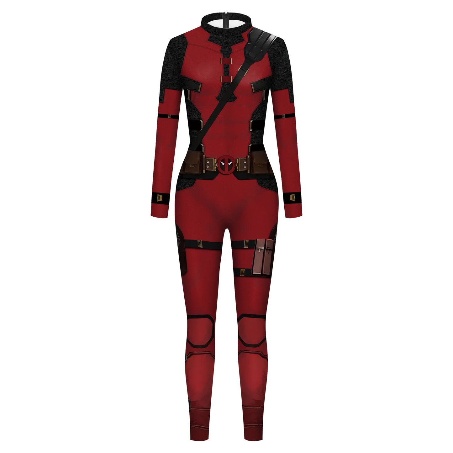 Wolverine Deadpool Cosplay Jumpsuit - Unisex Adult Halloween Costume