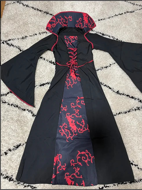 Halloween Cosplay Witch Vampire Costume for Kids Girls