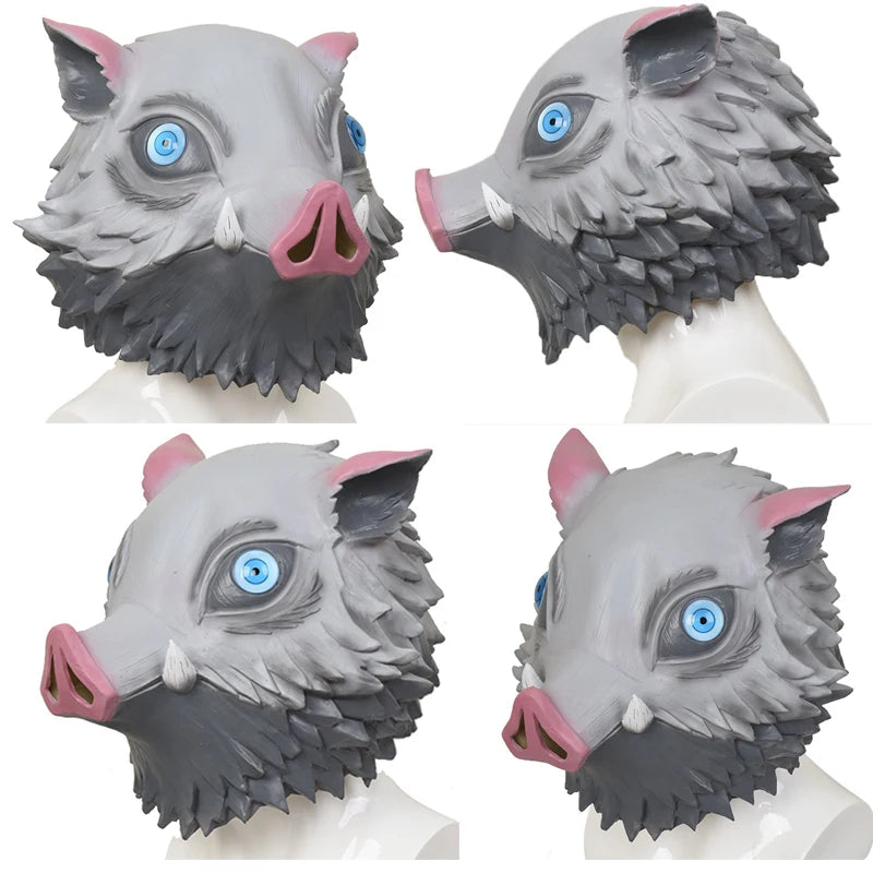 Anime Carnival Inosuke Cosplay Costume Wild Boar