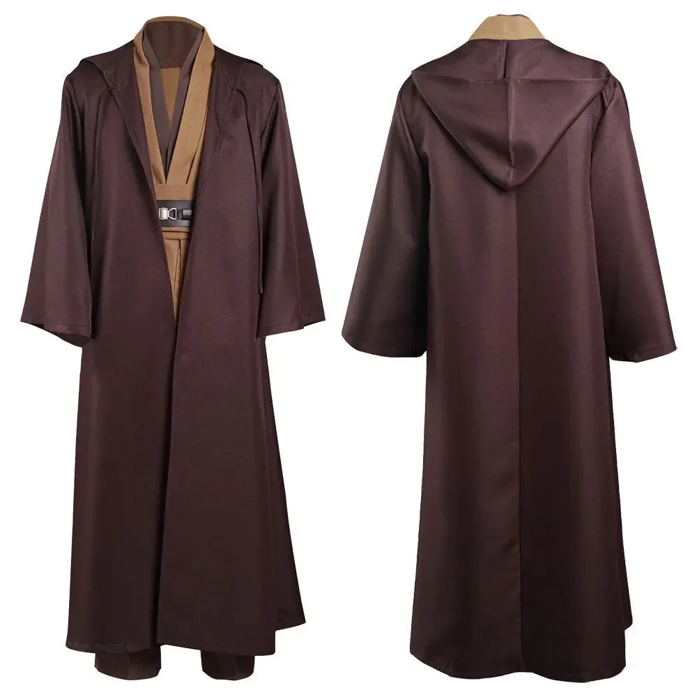 High Quality Obi-Wan Kenobi Cos Costume Star Soft Polyester Wars