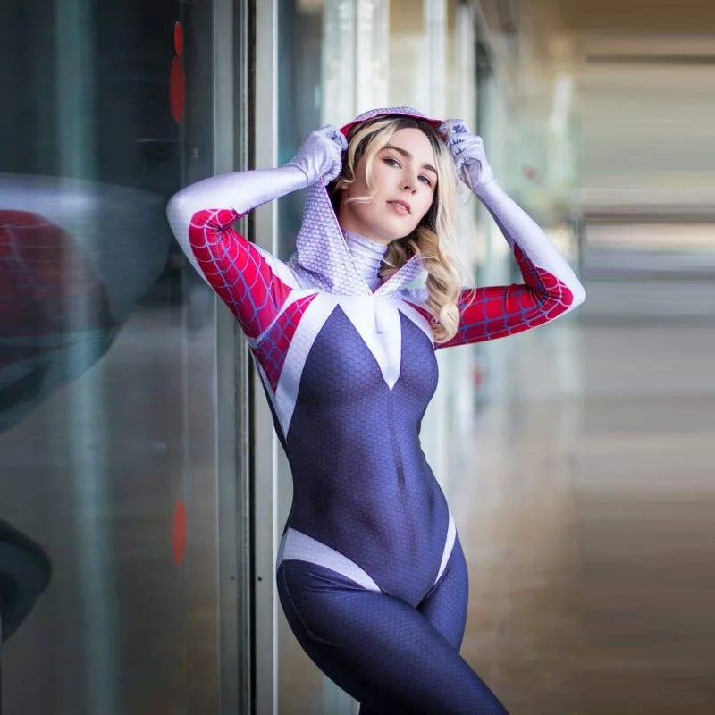 Spiderman Cosplay Bodysuit for Adults – Gwen & Miles