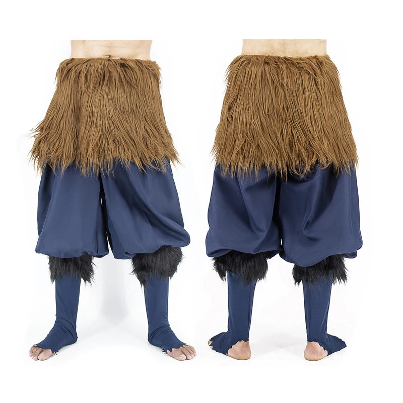 Anime Carnival Inosuke Cosplay Costume Wild Boar