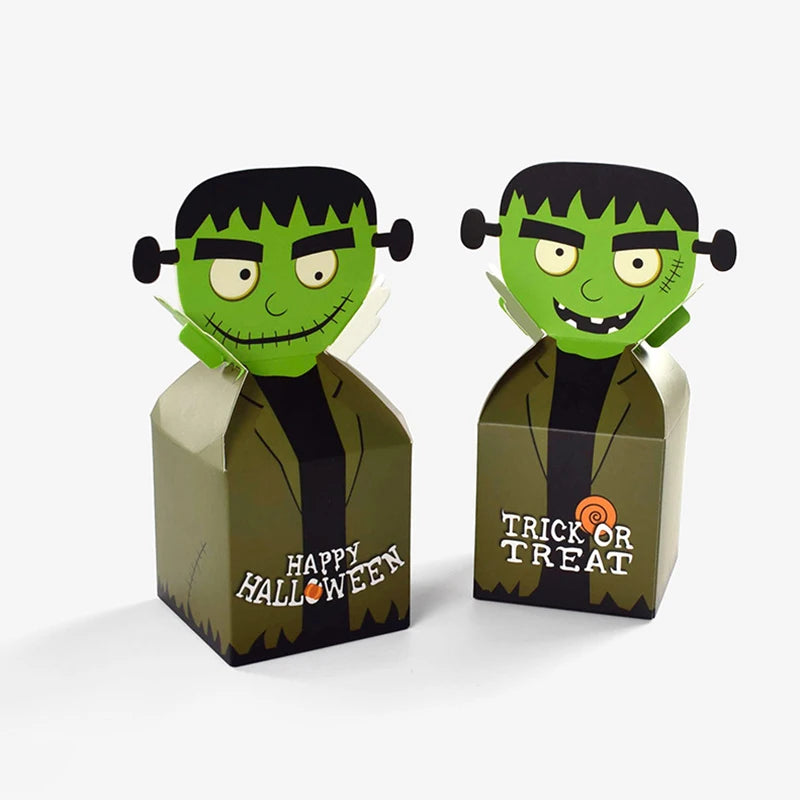 Halloween Monster Paper Candy Boxes Pack