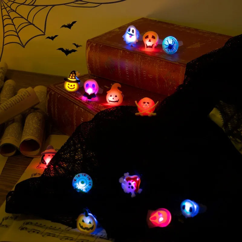 Surprise Me LED Luminous Halloween Rings