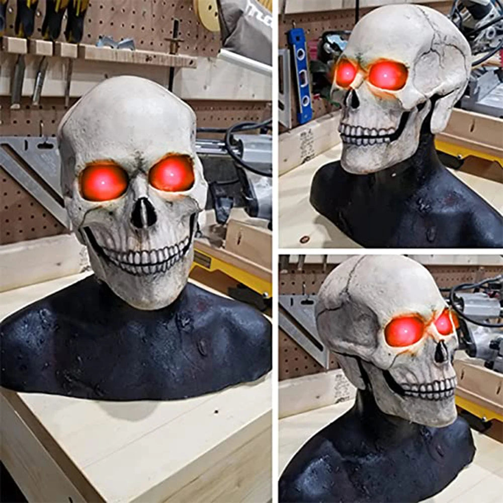 Full Head Skull Latex Mask