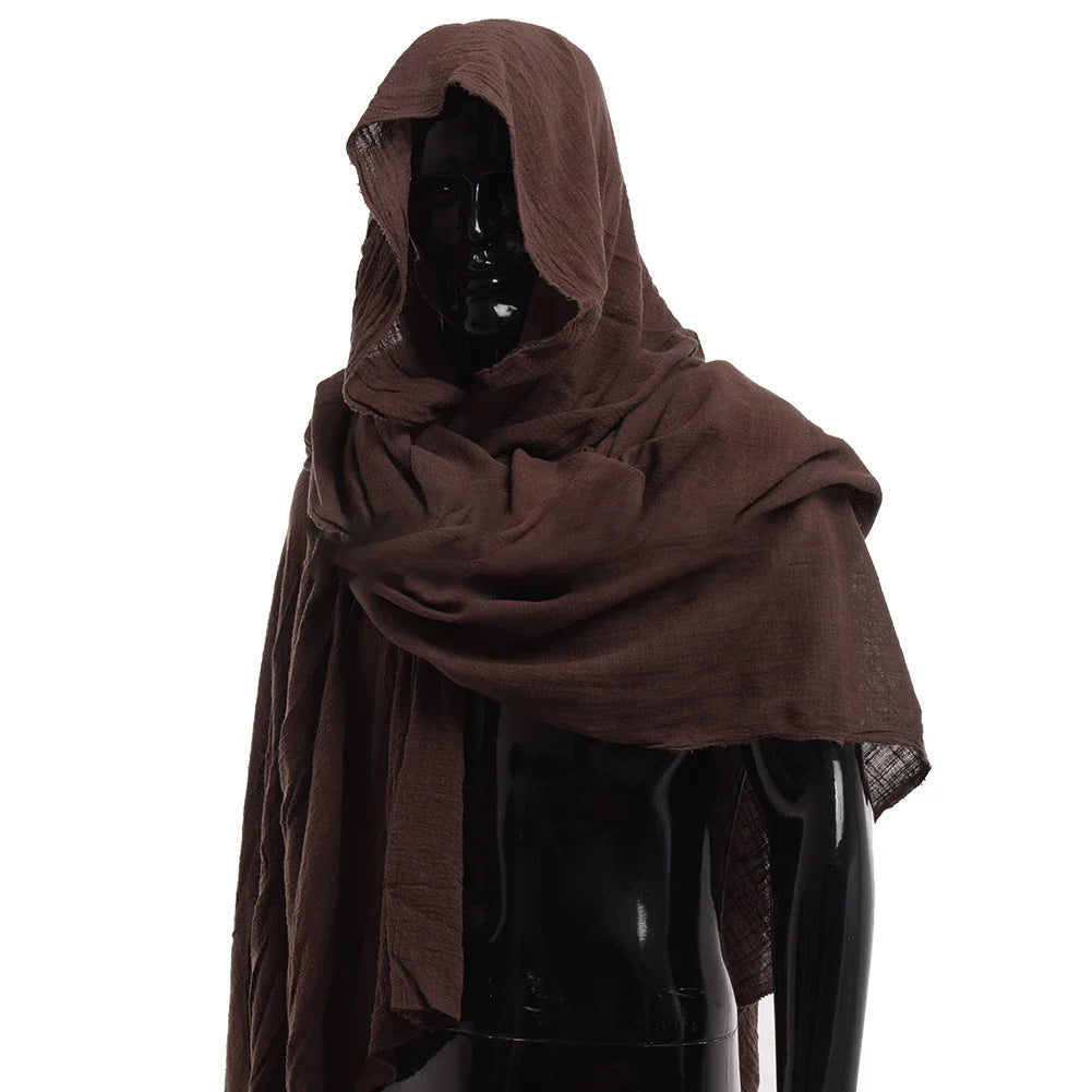 Medieval Pirate Retro Hood Scarf Cloak