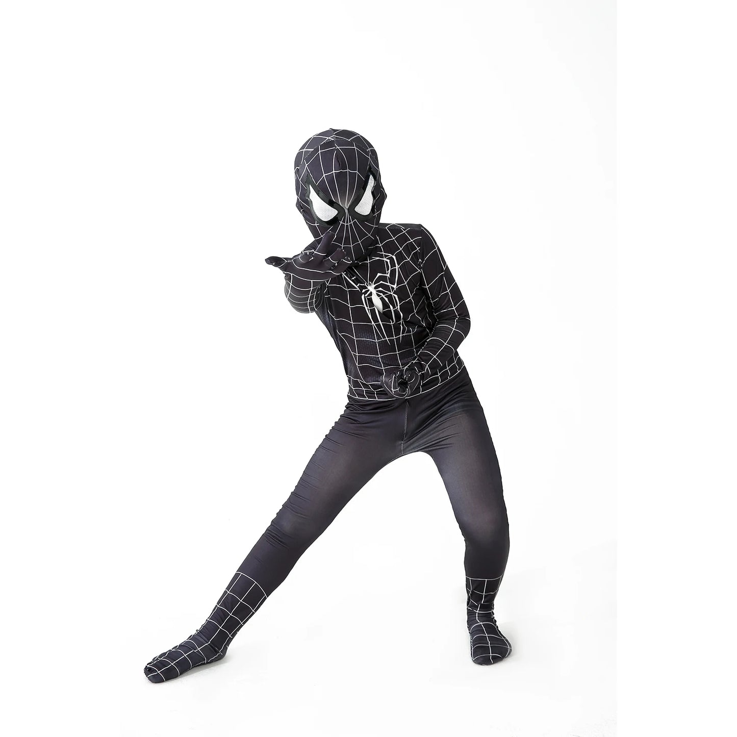 Kids Superhero Costume Set: Spiderman, Black Panther, Venom  - Style 2