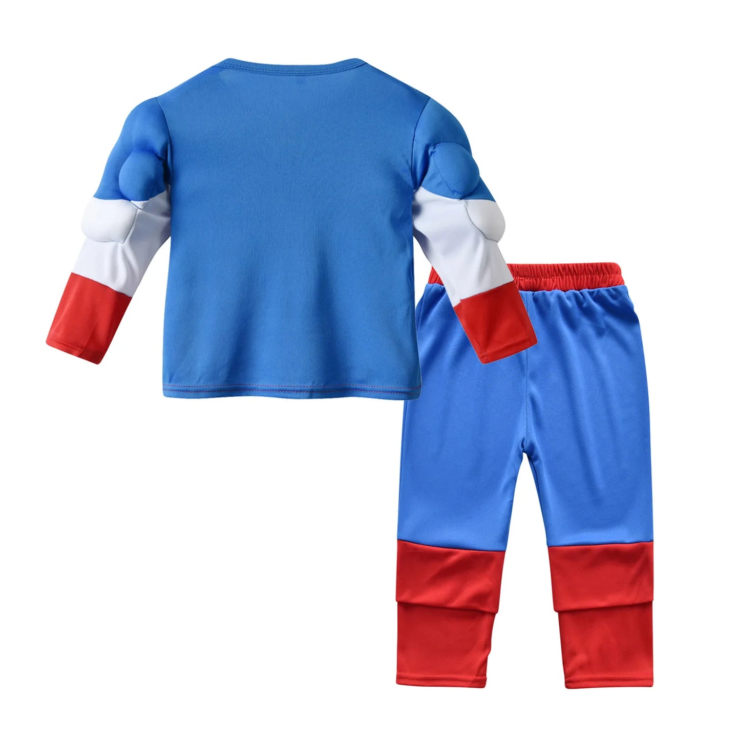 Kids Marvel Hulk & Captain America Muscle Suit