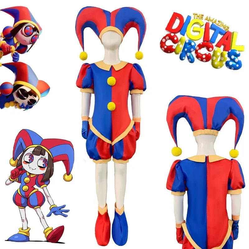 The Amazing Digital Circus Pomni Cosplay Costume All Halloween Costumes The Amazing Digital Circus Pomni Cosplay Costume All Halloween Costumes