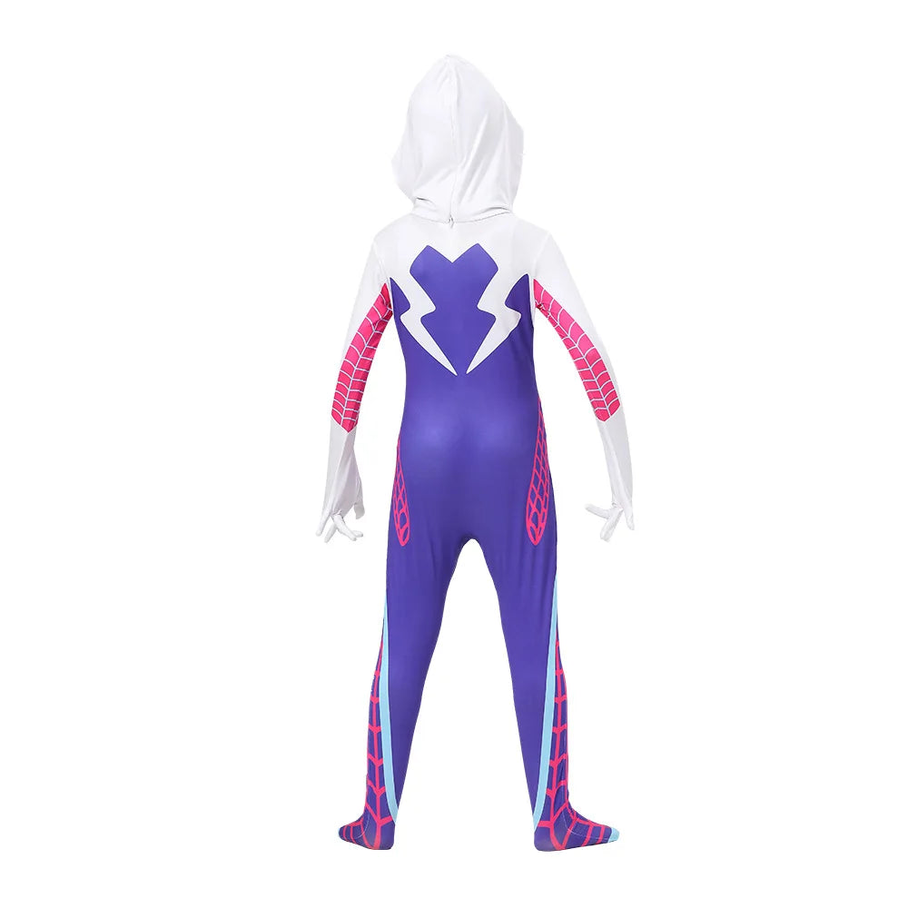 Gwen Stacy Spider Costume for Kids & Adults