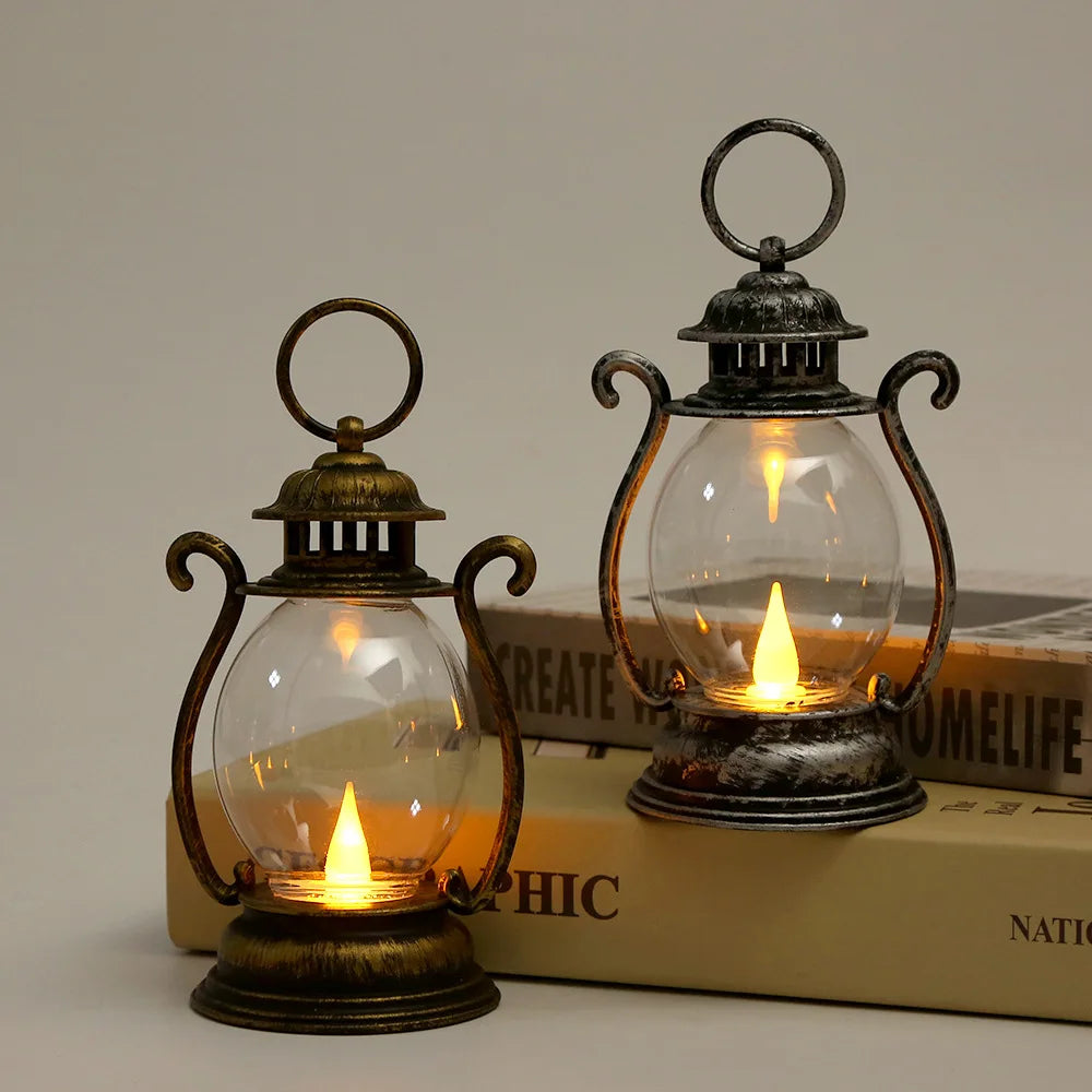 Flameless Retro Decorative Candle