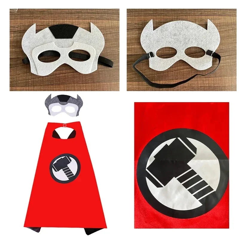 Superhero Capes for Kids – Captain America, Hulk, Spiderman