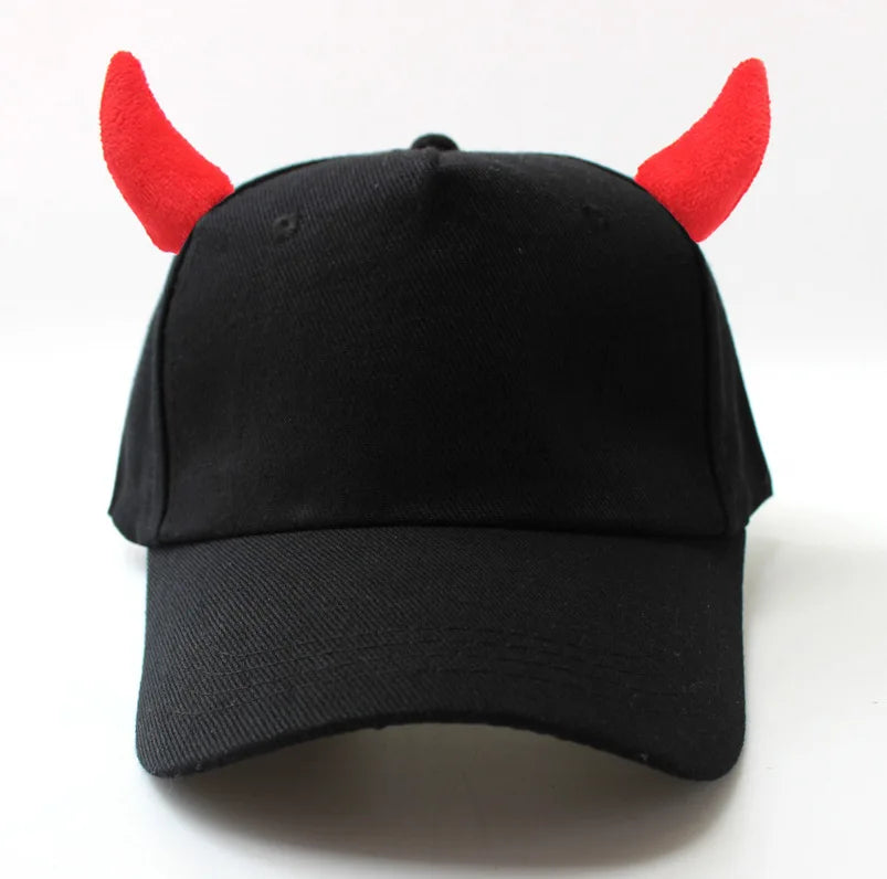 Horned Devil Earwarmers Cap