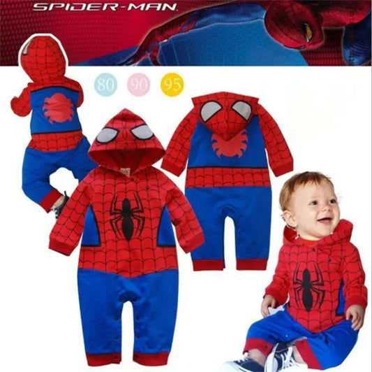 Baby Spiderman Romper for Halloween & Christmas