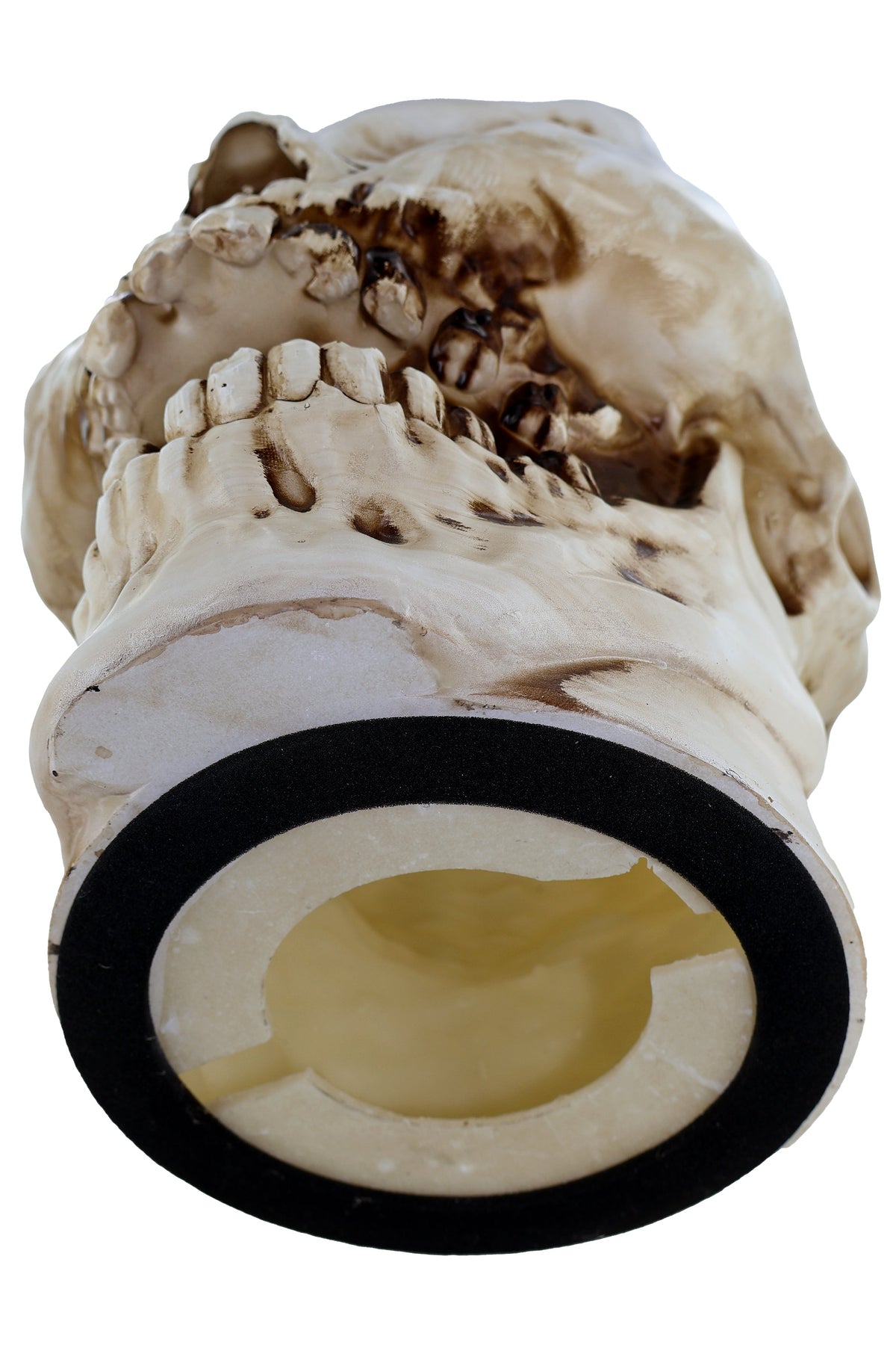 SCREAMIUM 20-Inch Animated Light-Up Skull Prop