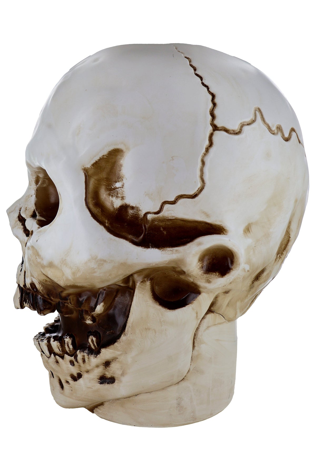 SCREAMIUM 20-Inch Animated Light-Up Skull Prop