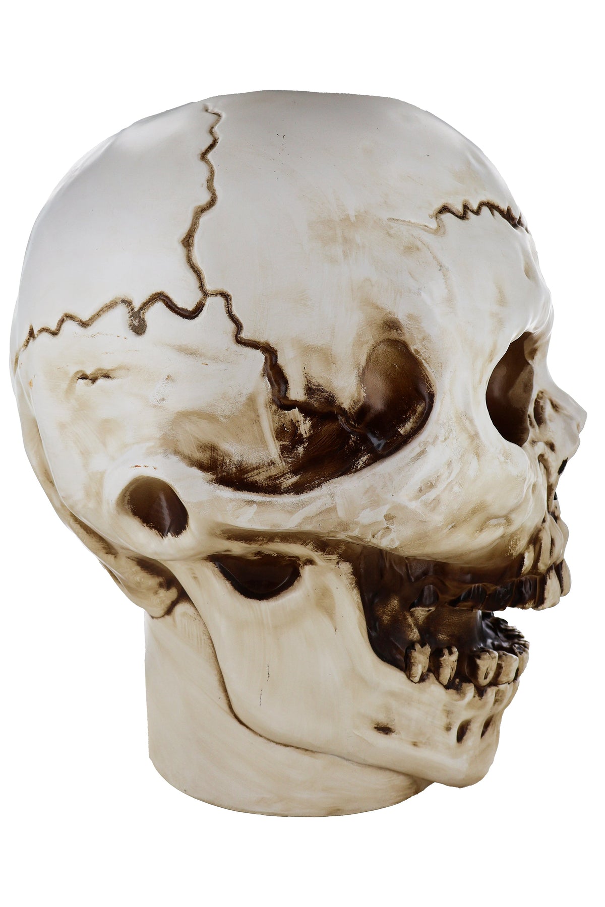 SCREAMIUM 20-Inch Animated Light-Up Skull Prop