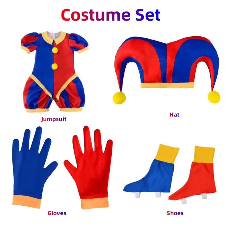 The Amazing Digital Circus Pomni Cosplay Costume