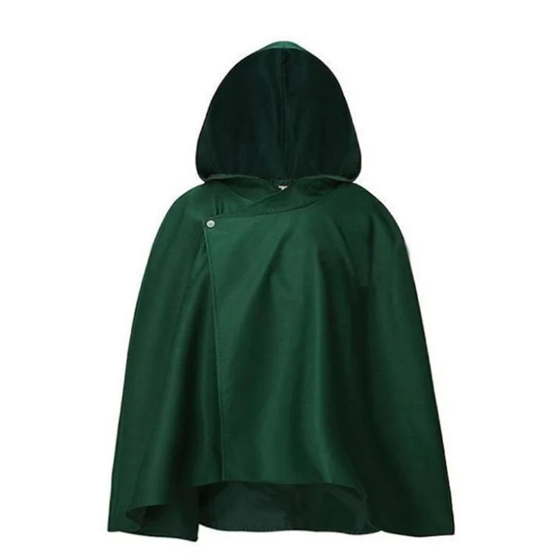 Halloween Japanese Hooded Cape Scout Corps Cosplay Costume Anime