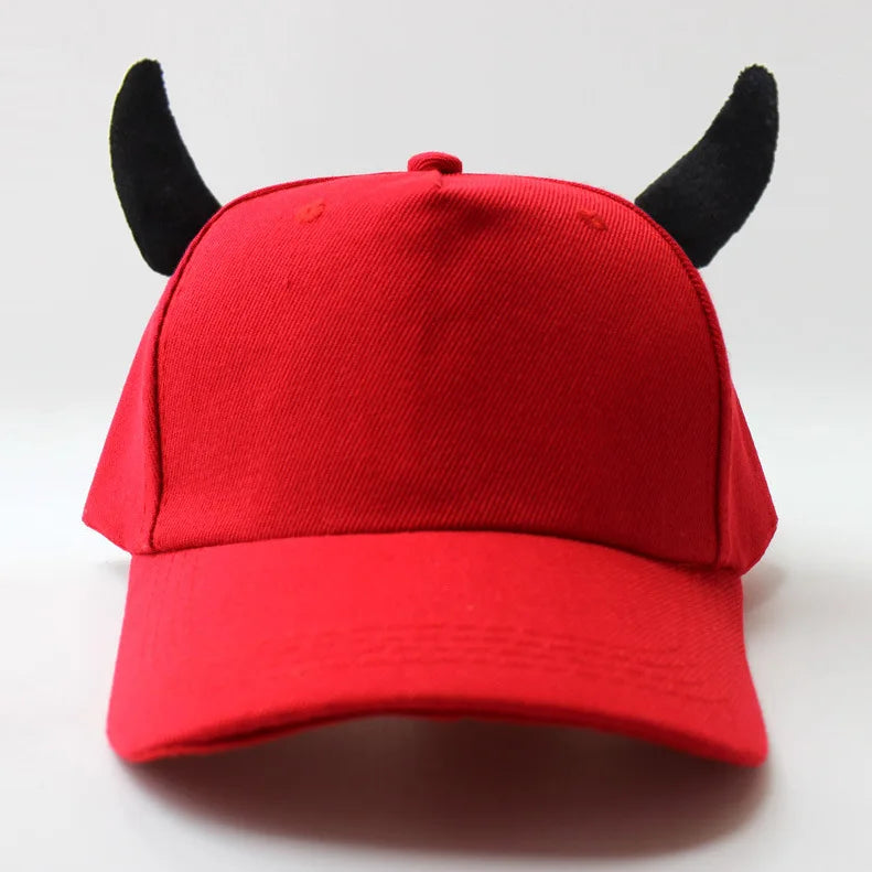 Horned Devil Earwarmers Cap