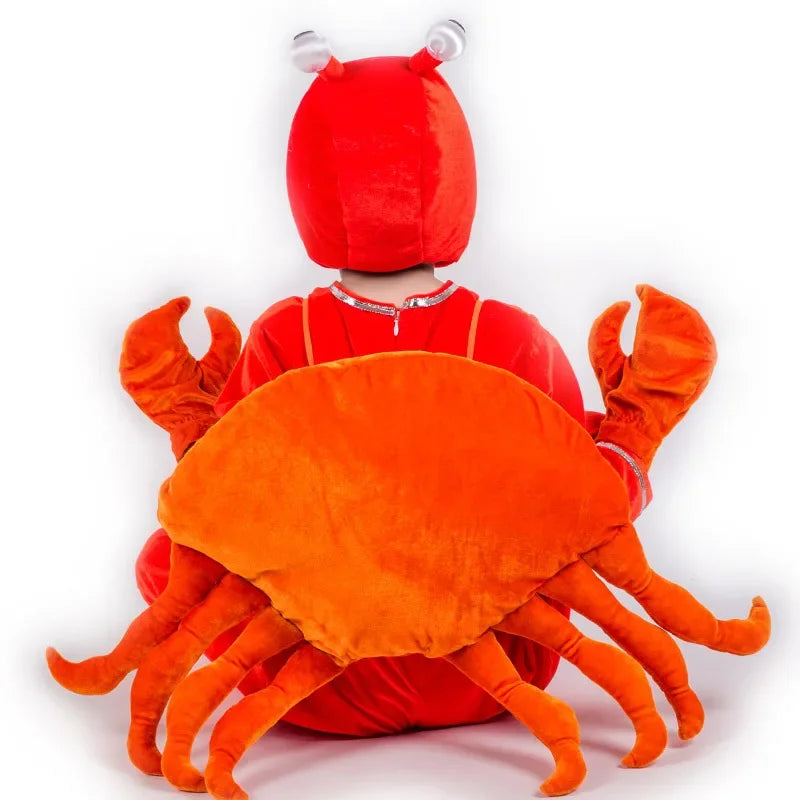 Kids Crab Dolphin Shrimp Pengium Costumes