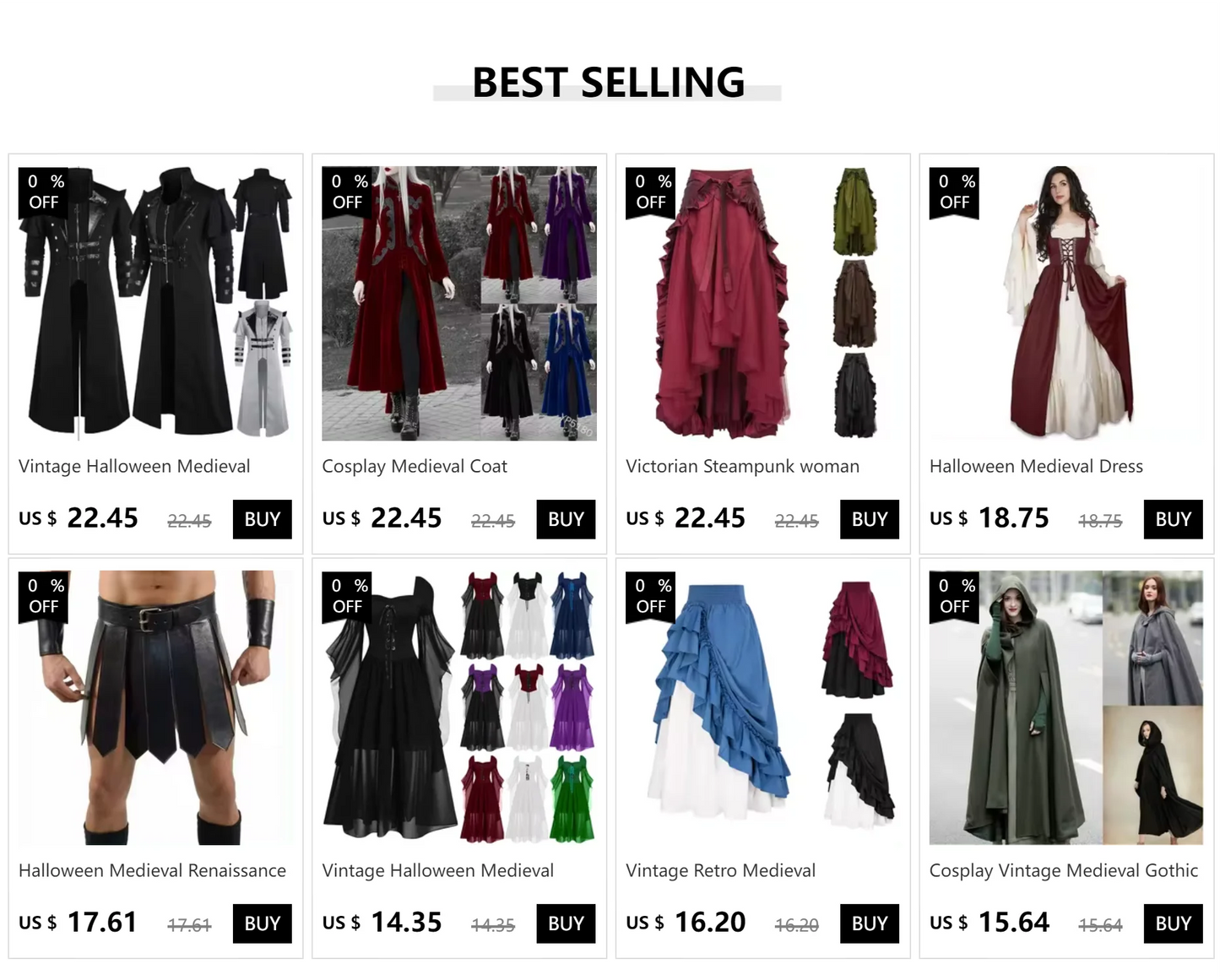 Hood Cloak Cosplay Medieval Cape