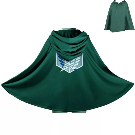 Halloween Japanese Hooded Cape Scout Corps Cosplay Costume Anime