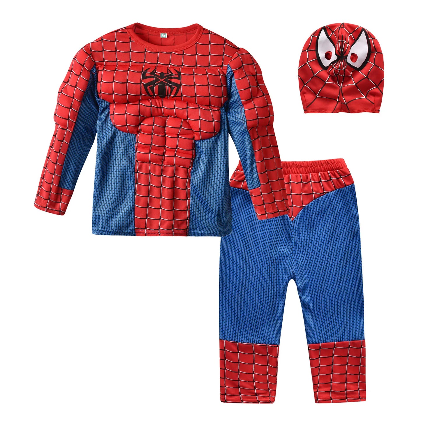 Kids Marvel Hulk & Captain America Muscle Suit