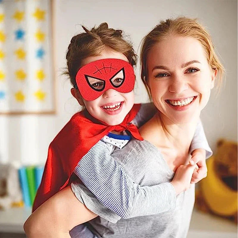 Superhero Capes for Kids – Captain America, Hulk, Spiderman